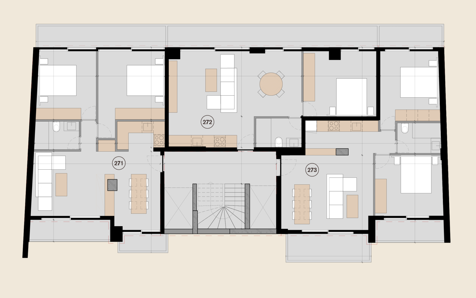 BUILDING B – TYPICAL FLOORS 7-8